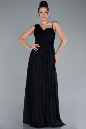 Robe de Soirée Longue Noir ABU4190