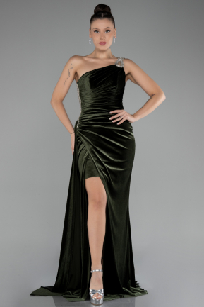 Robe de Soirée Velours Longue ABU3365