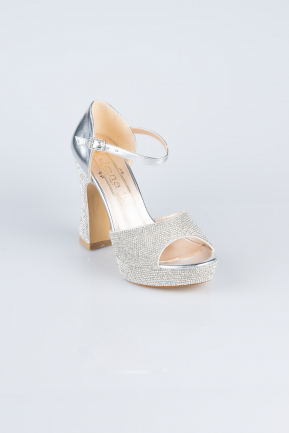 Chaussure de soirée Pierreux Argent MJ2228