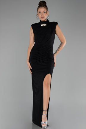 Robe de Soirée Longue Noir ABU4273