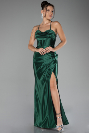 Robe de Soirée Longue Émeraude ABU3247