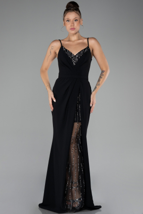 Robe de Soirée Longue Noir ABU4299