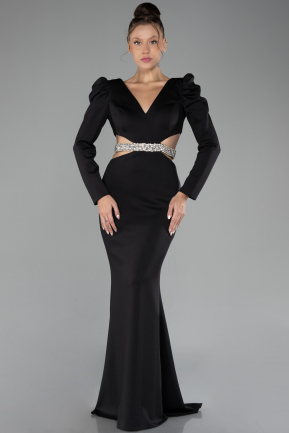 Robe de Soirée Longue Noir ABU4297