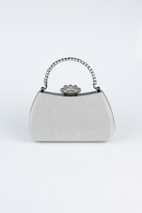 Sac De Soirée Luxe Platine KC311