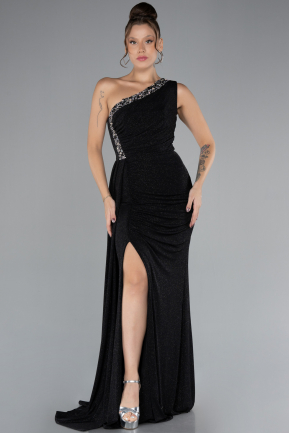 Robe de Soirée Longue Noir ABU4307