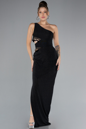 Robe de Soirée Longue Noir ABU3702