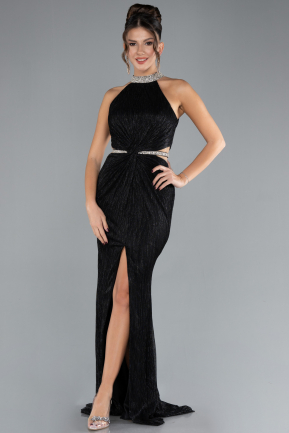 Robe de Soirée Longue Noir ABU4324