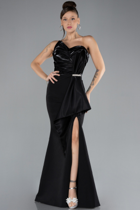 Robe de Soirée Longue Noir ABU4351