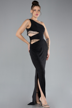 Robe de Soirée Longue Noir ABU3702