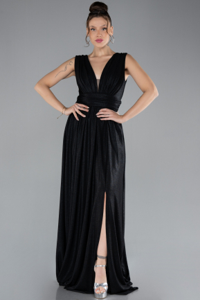 Robe de Soirée Longue Noir ABU4377