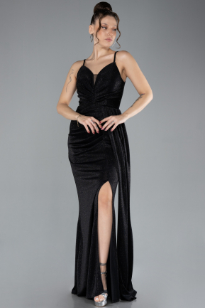 Robe de Soirée Longue Noir ABU4408