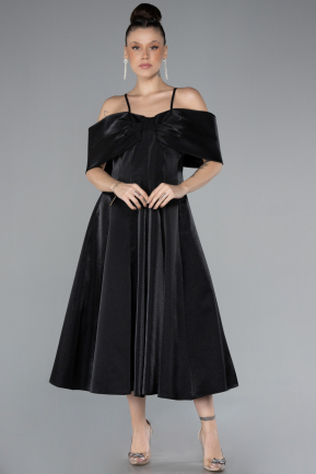 Robe de Cérémonie Midi Noir ABK2204