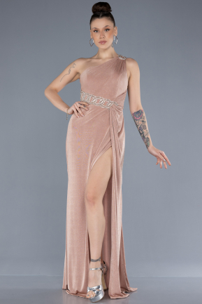 Robe de Soirée Longue Or ABU4599