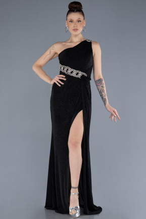 Robe de Soirée Longue Noir ABU4599