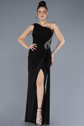 Robe de Soirée Longue Noir ABU4611