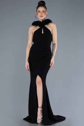 Robe de Soirée Longue Noir ABU4610