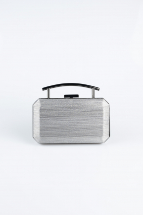 Sac de Soirée Luxe Coupe Au Laser Platine KC710