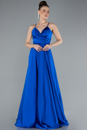 Robe de Soirée Satin Longue ABU3610