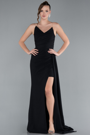 Robe de Soirée Longue Noir ABU4729