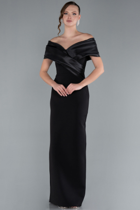 Robe de Soirée Longue Noir ABU4731