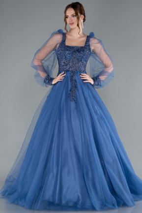 Haute Couture Longue Indigo ABU2791