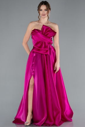 Robe de Soirée Satin Longue ABU4680