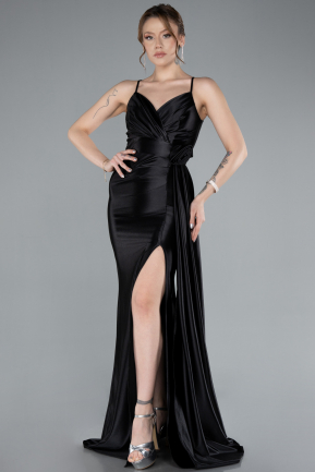 Robe de Soirée Longue Noir ABU4814