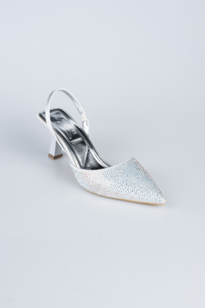 Stiletto Pierreux Argent AB1127