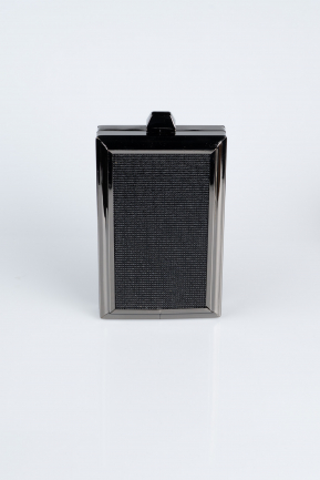 Sac de Soirée Luxe Plâtre Noir KC820