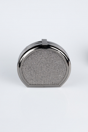 Sac de Soirée Plâtre Platine KC821