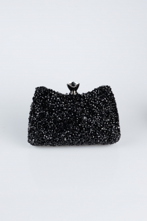 Sac de Soirée Luxe Noir SH828