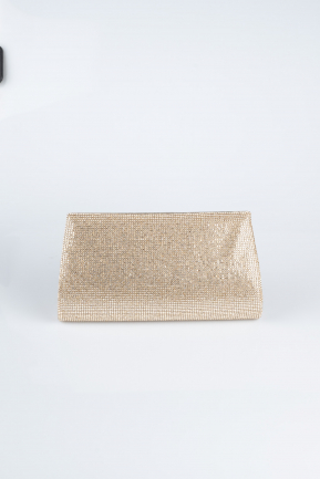Sac de Soirée Luxe Plâtre Or V451