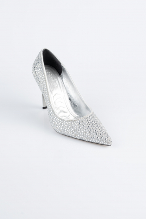 Stiletto Pierreux Argent AB1138