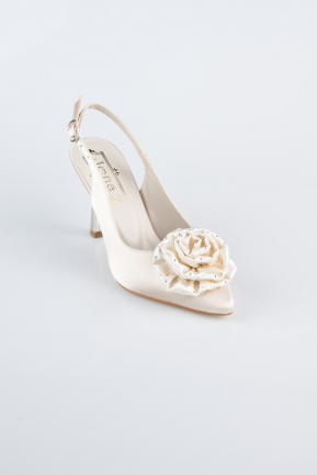 Chaussure de soirée Satin Vison MJ9004