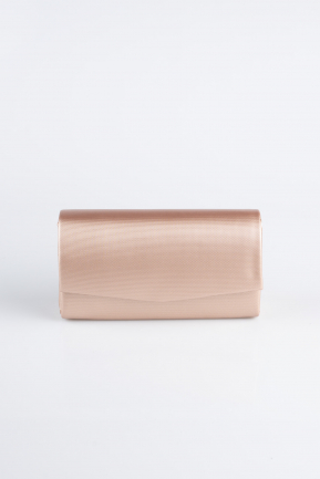 Sac De Soirée Luxe Cuir Dentelé Rose SH806