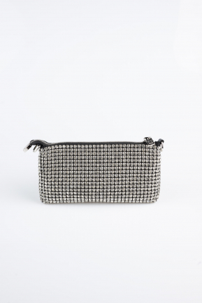 Sac de Soirée Luxe Swarovski Noir MN965