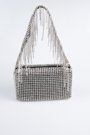 Sac de Soirée Luxe Swarovski Noir MN977