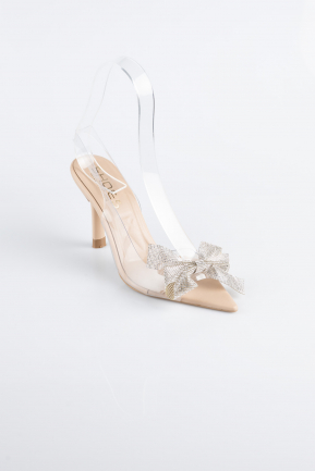 Chaussure de soirée Cuir Vison AB1145