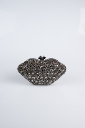 Sac De Soirée Luxe Plâtre Platine SH831