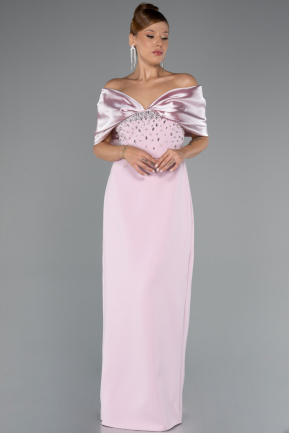 Robe de Soirée Longue Poudre ABU5352