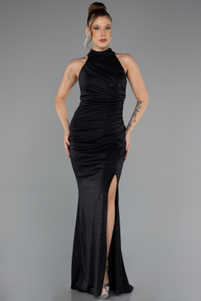 Robe de Soirée Longue Noir ABU5426