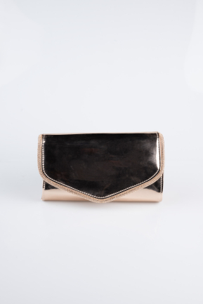Sac de Soirée Luxe Avec Mirroir Rose KC118