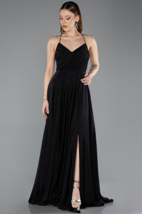 Robe de Soirée Longue Noir ABU5632