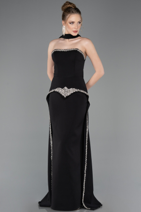 Robe de Soirée Longue Noir ABU5769