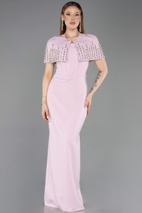 Robe de Soirée Longue Poudre ABU5889