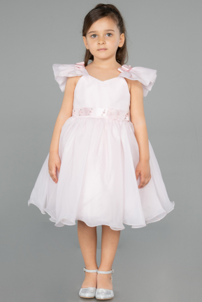 Robe de Soirée Enfants Longue Poudre ABU3722