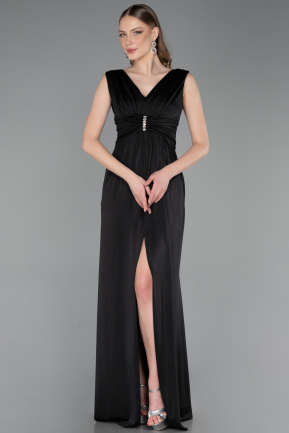 Robe de Soirée Longue Noir ABU6043