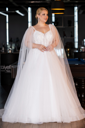 Robes de Mariage Longue Blanc ABG143