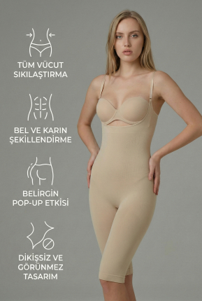 Gaine Ventre Plat & Taille Galbée Vison EM2013