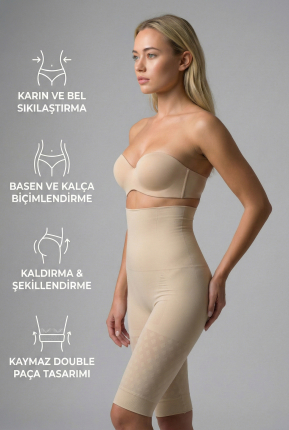 Gaine Ventre Plat & Taille Galbée Vison EM2015